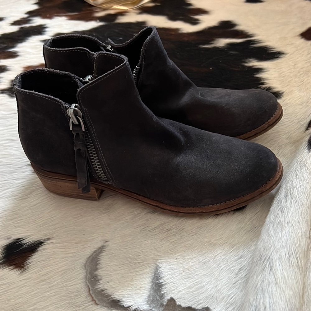Dolce Vita Dark Gray booties